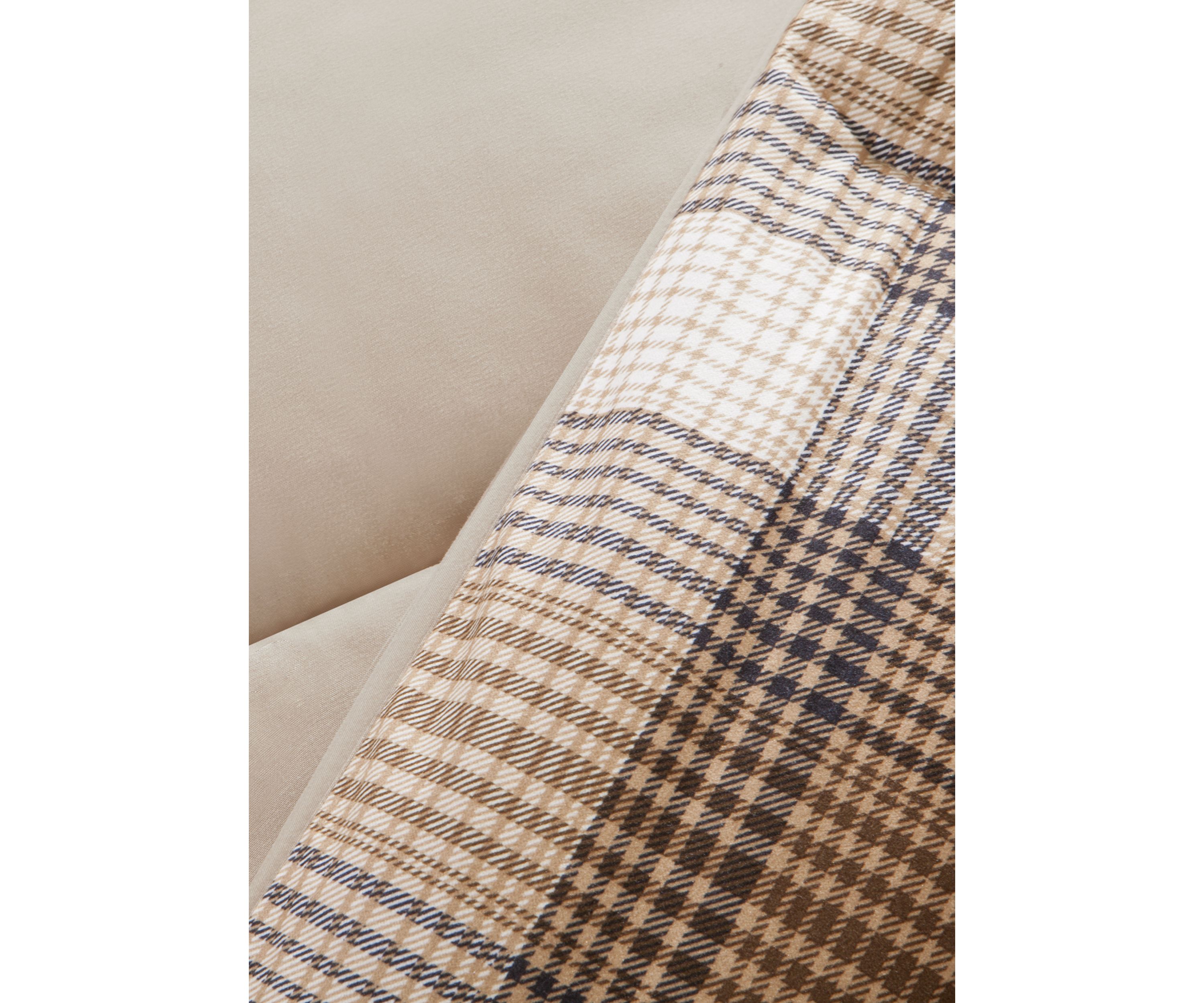 Lumberjack Classic Quilting Soft and Cozy Microfiber Solid Reverse Down Alternative Comforter Set
