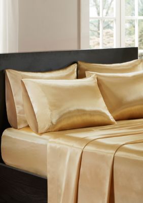 Satin Bed Sheet Set – CozyLux Home