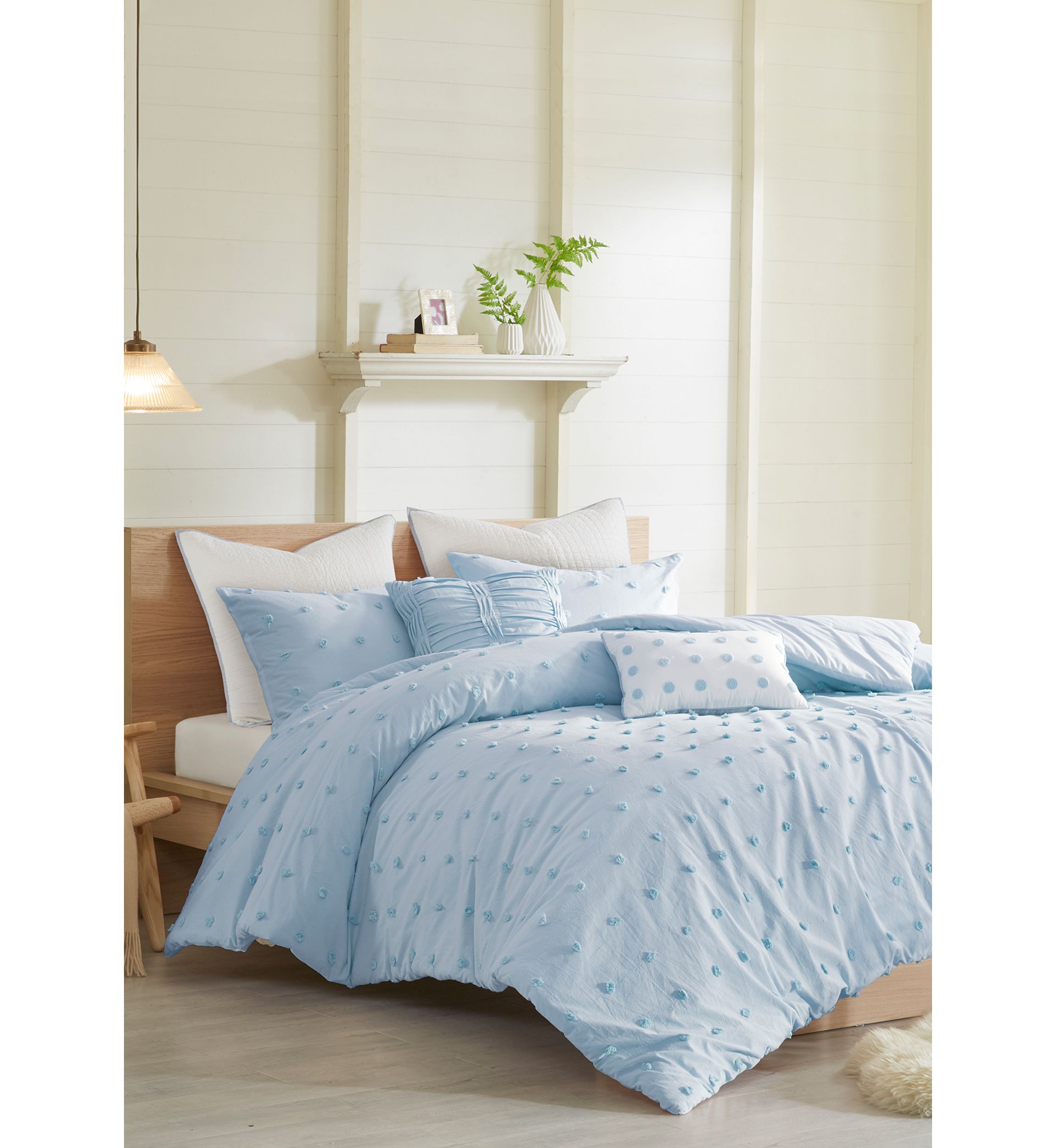 100% Cotton Brooklyn Ultra Soft Jacquard Comforter Set