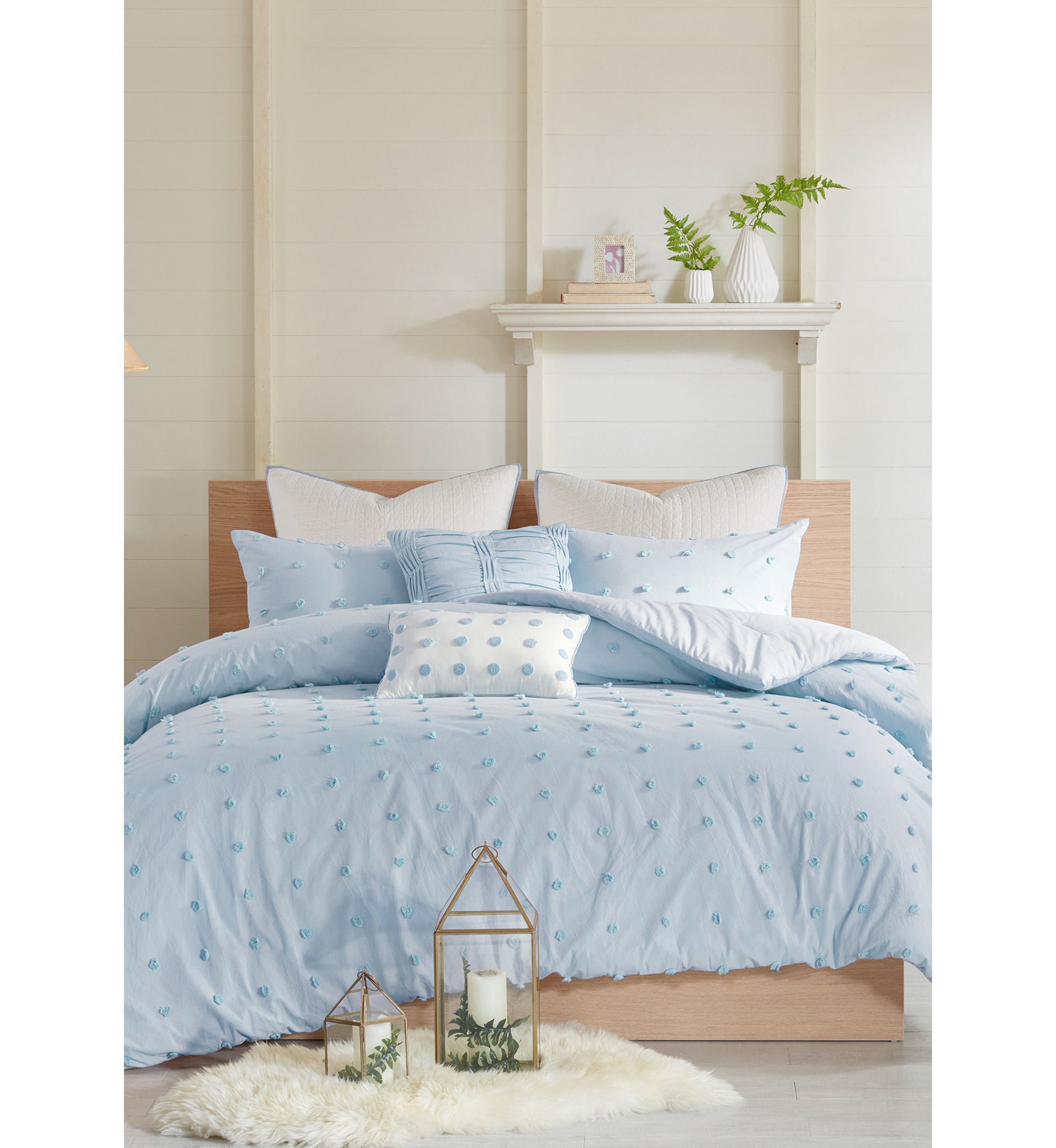 100% Cotton Brooklyn Ultra Soft Jacquard Comforter Set