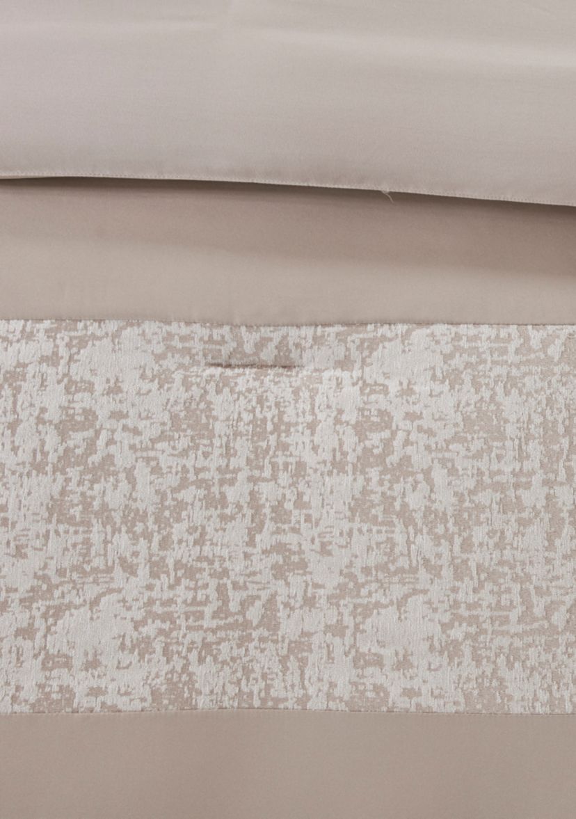 Ava 7 Piece Chenille Jacquard Comforter Set