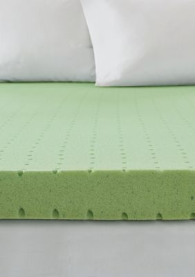 Hypoallergenic 3 Cooling Gel Memory Foam Mattress Topper with Removable Cover