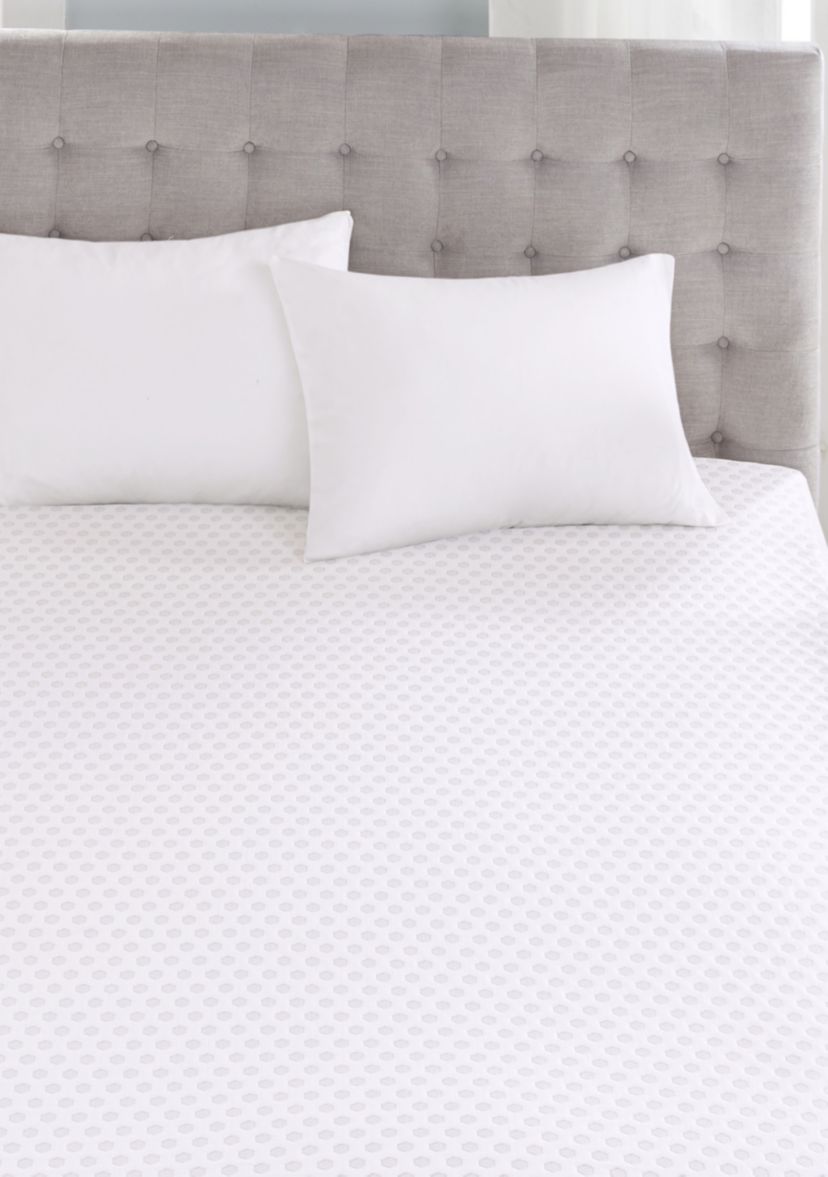 Hypoallergenic 3 in Cooling Gel Memory Foam Mattress Topper with Removable Cooling Cover