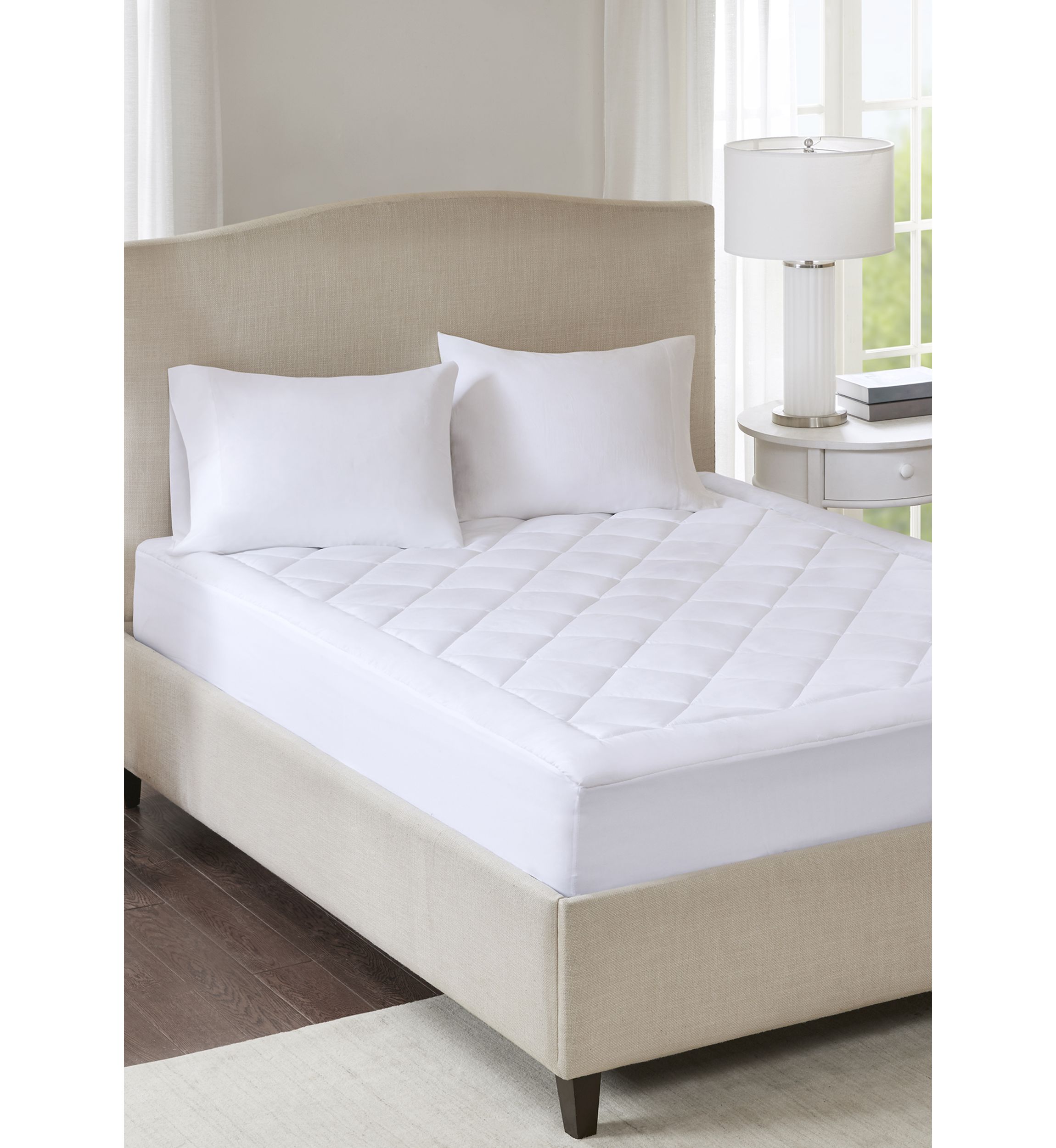 Serenity Waterproof 3M Scotchgard Moisture Treatment Mattress Protector Pad