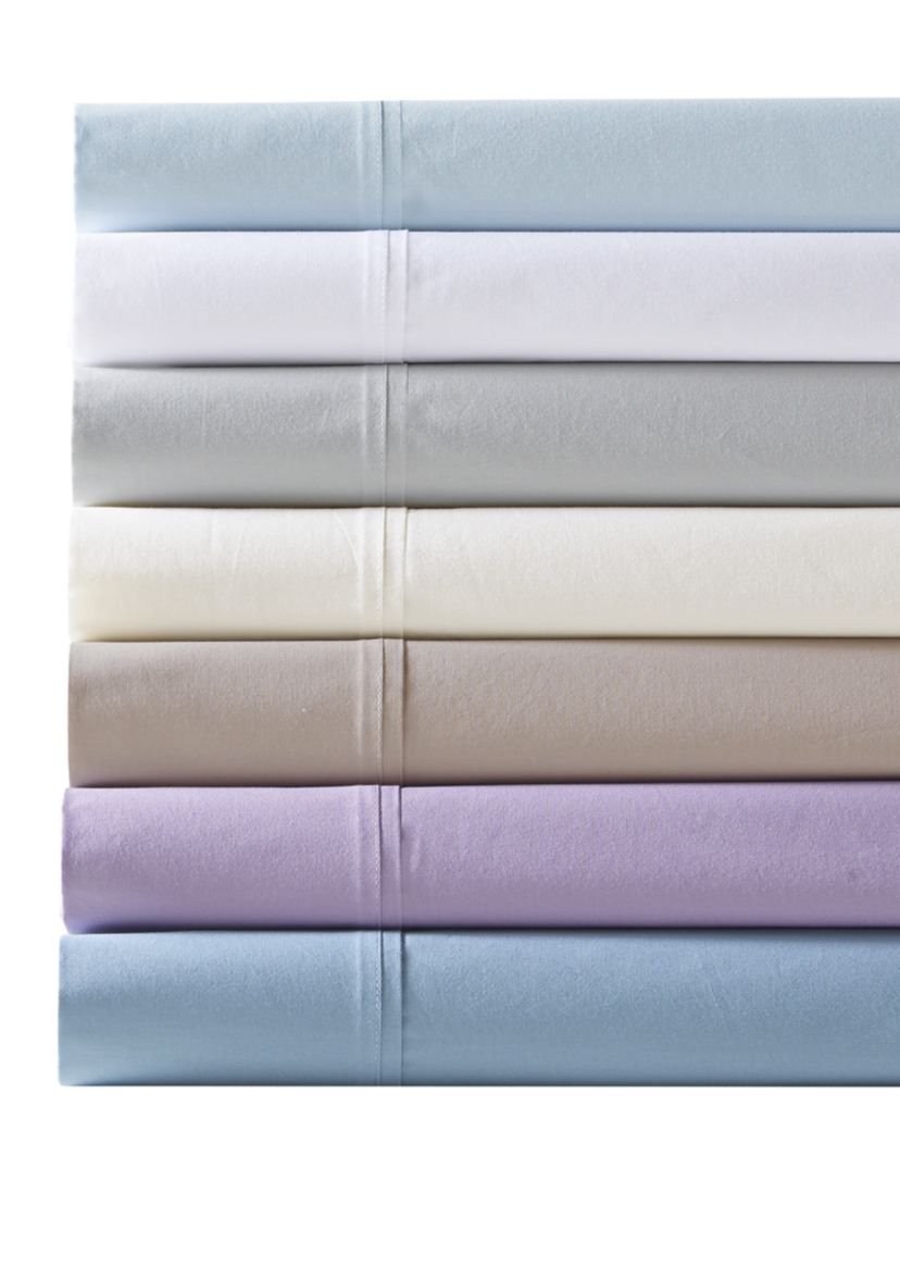 200 Thread Count Relaxed Cotton Percale Sheet Set