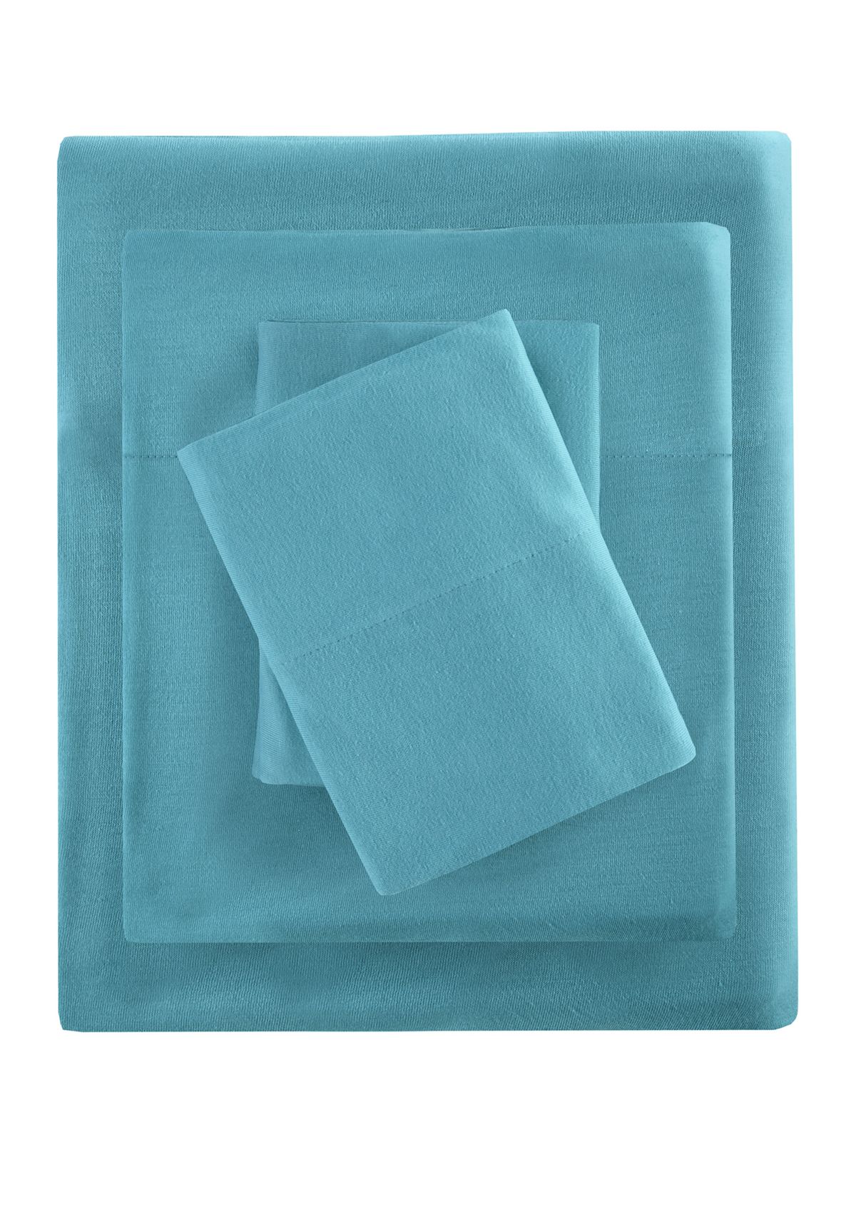 Cotton Blend Jersey Knit Sheet Set