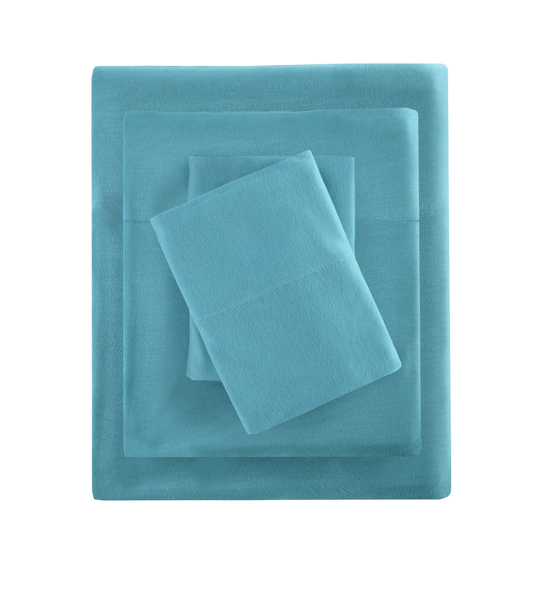 Cotton Blend Jersey Knit Sheet Set