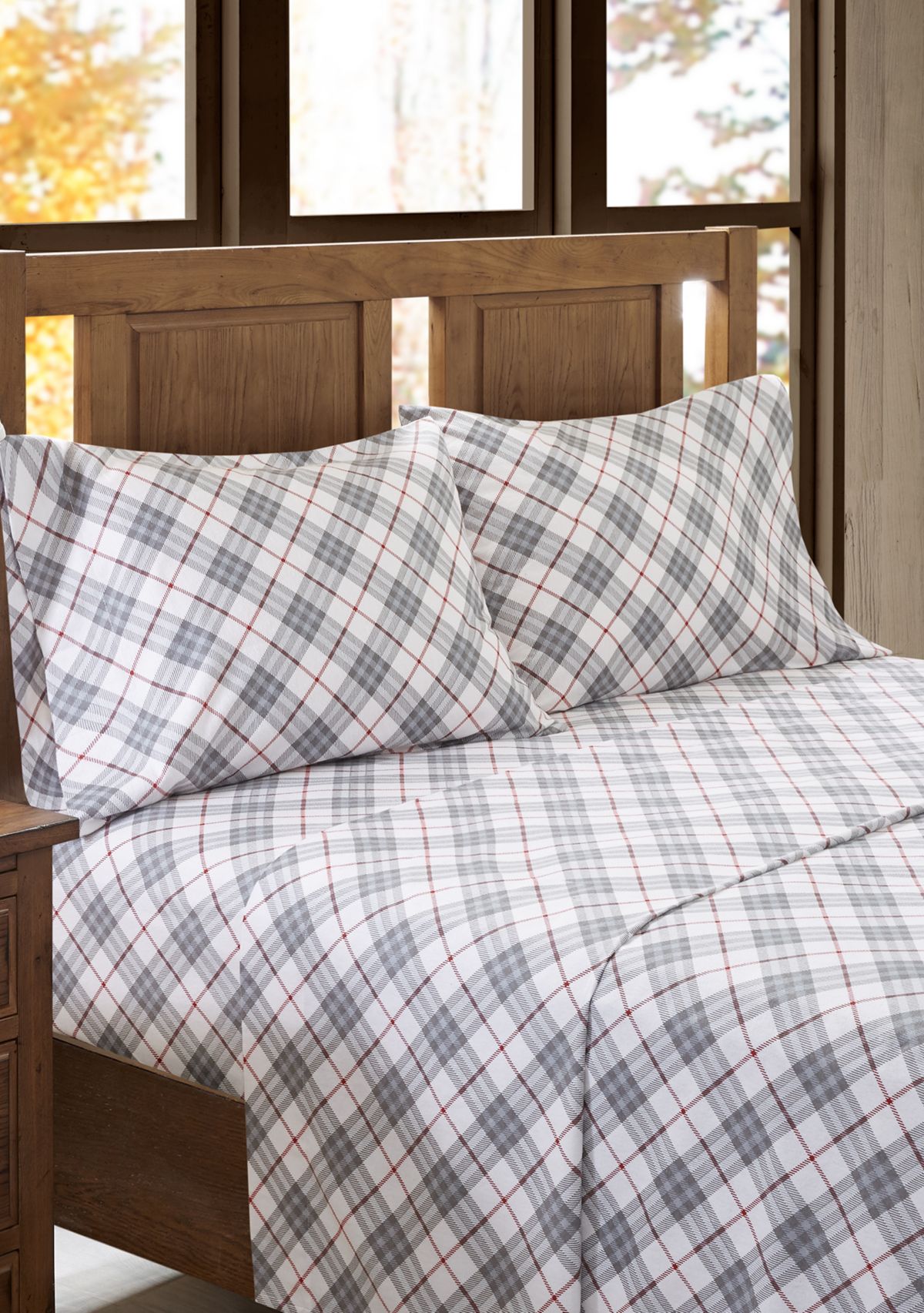 100% Cozy Cotton Flannel Ultra Soft Sheet Set