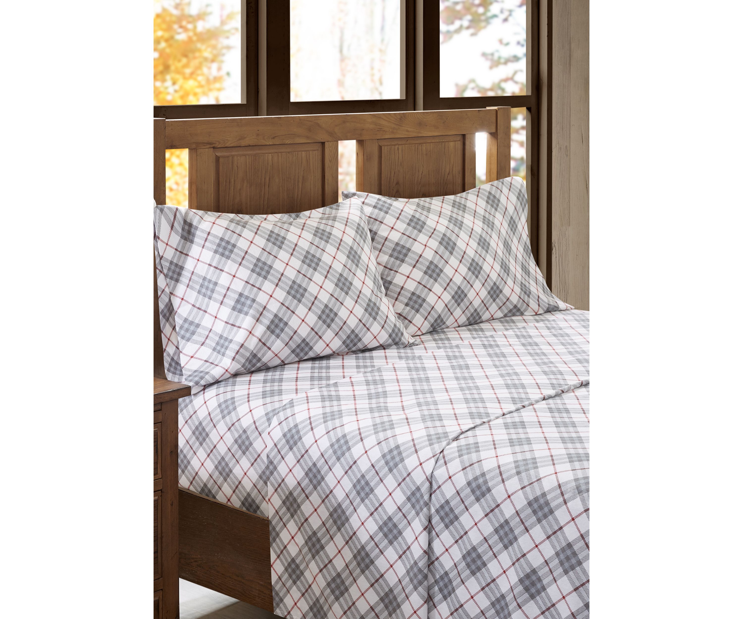 100% Cozy Cotton Flannel Ultra Soft Sheet Set