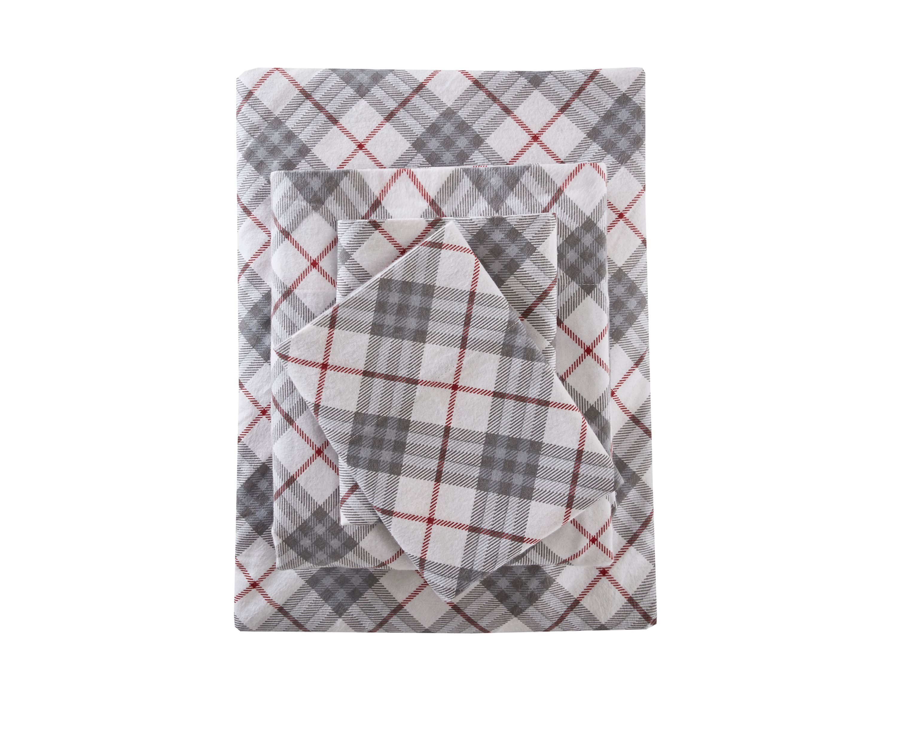100% Cozy Cotton Flannel Ultra Soft Sheet Set