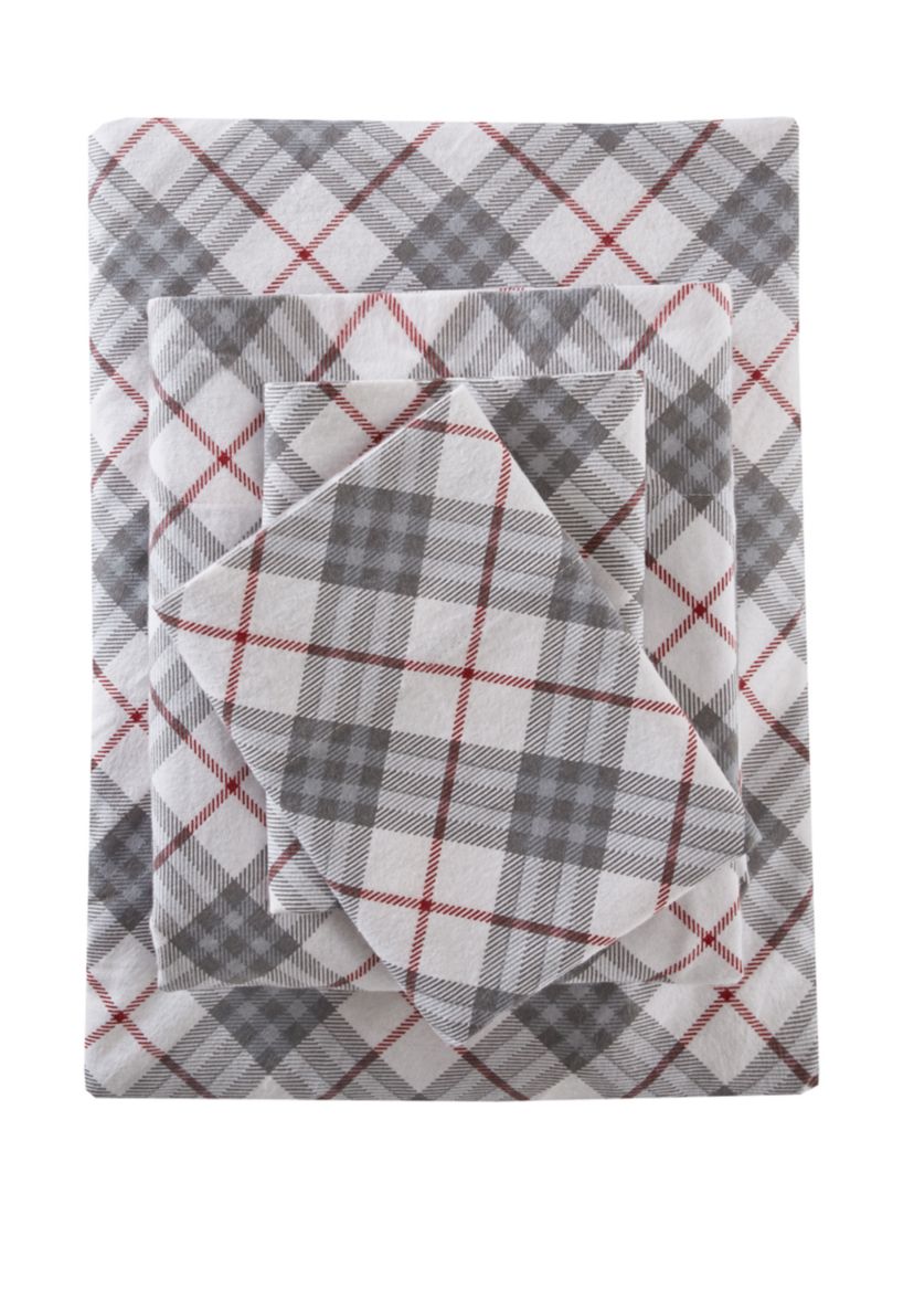 100% Cozy Cotton Flannel Ultra Soft Sheet Set