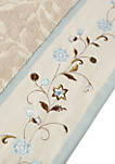 	 Serene Embroidered Cotton Jacquard 6 Piece Towel Set