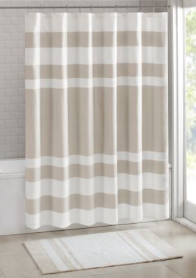 Madison Park Spa Waffle Shower Curtain With 3m Treatment Belk