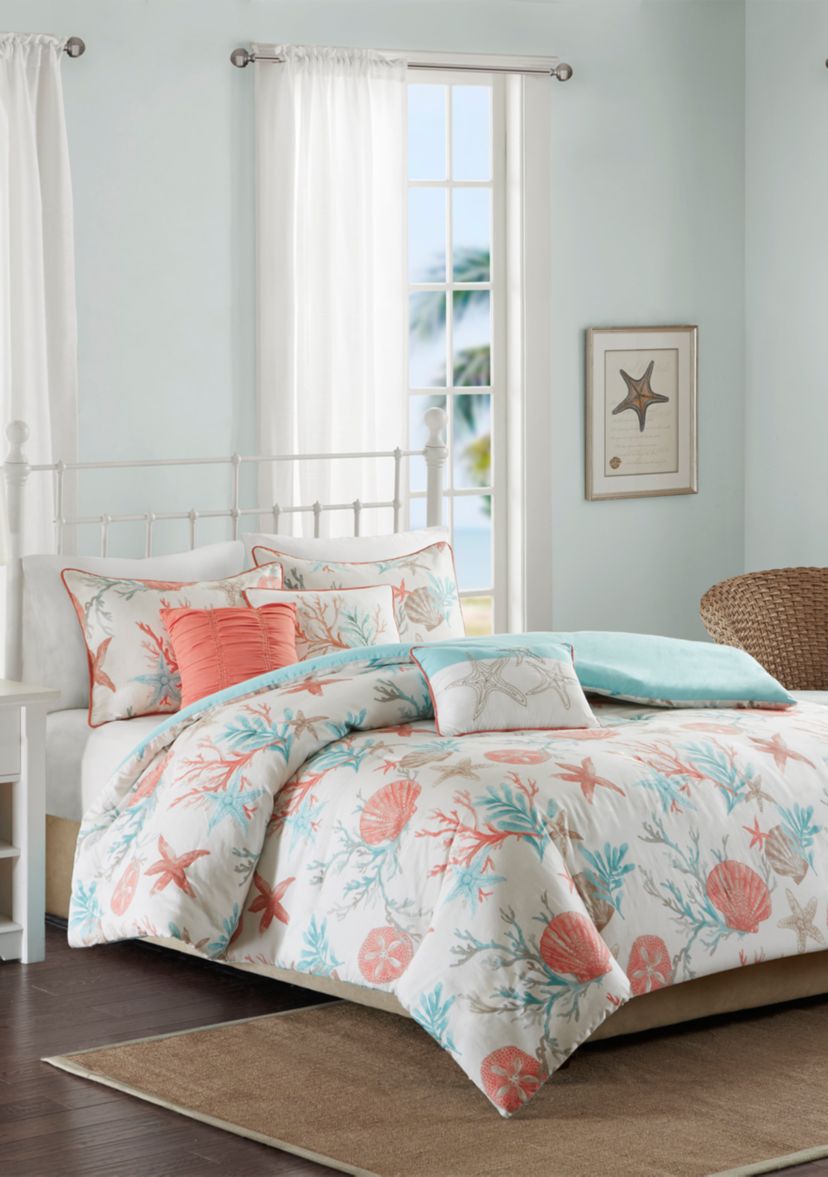 Pebble Beach 6 Piece Duvet Cover Set
