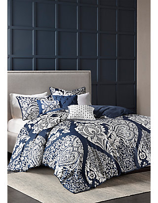 Madison Park Vienna 6 Piece Printed Duvet Cover Set Belk