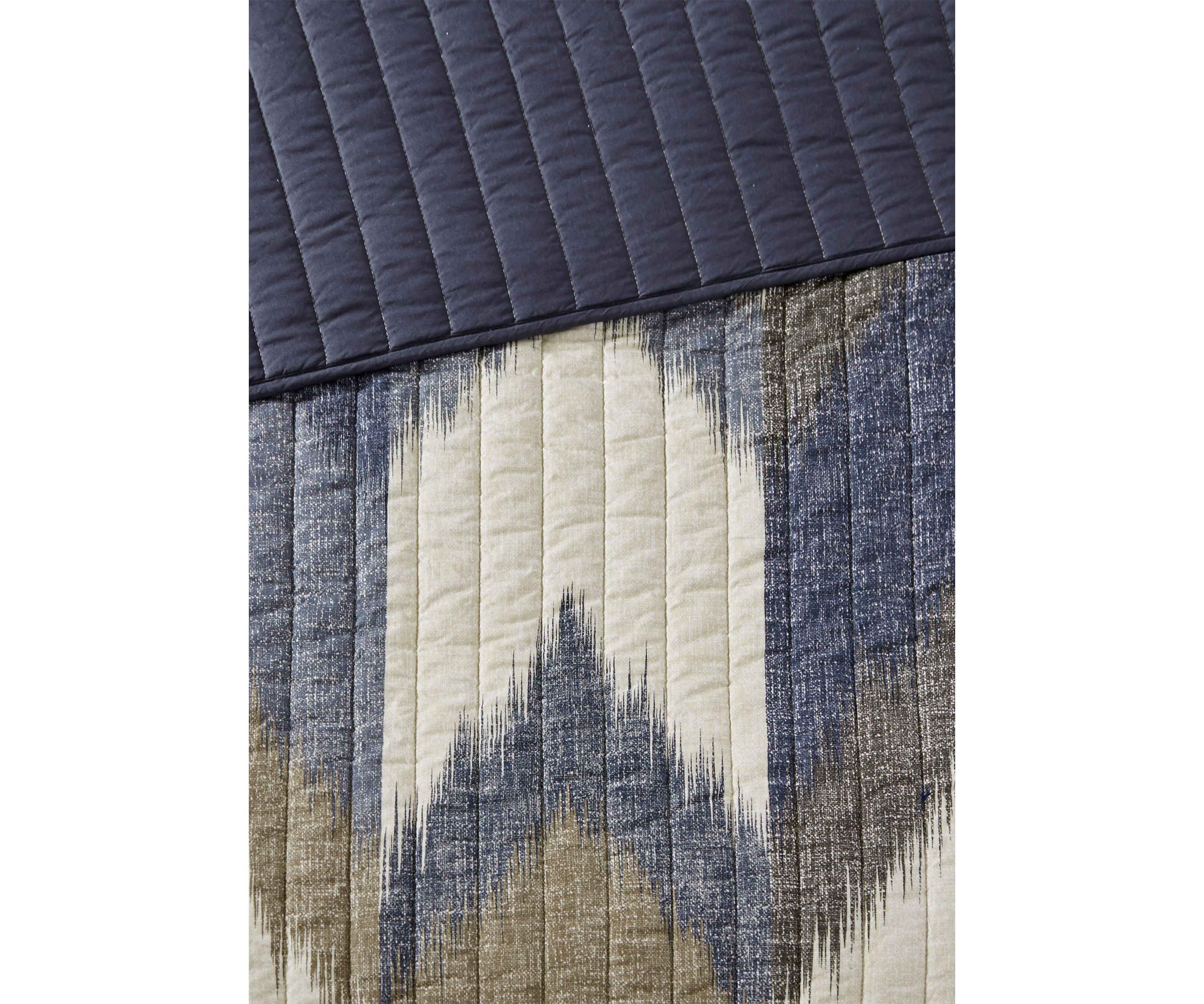 Alpine 3 Piece Printed Cotton Coverlet Set