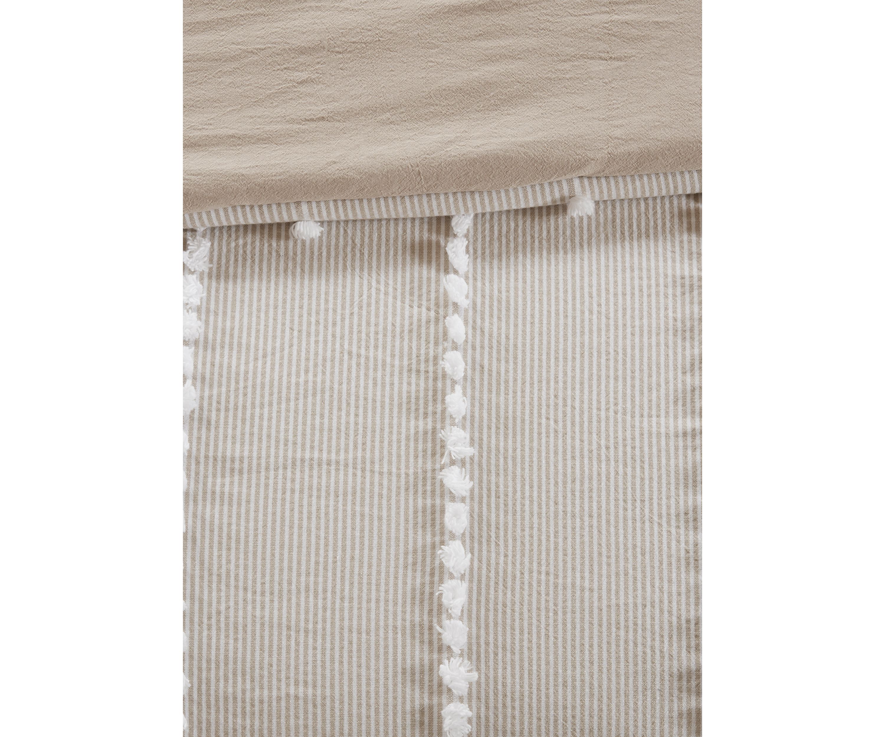 Anslee 3 Piece Cotton Yarn Dyed Comforter Set