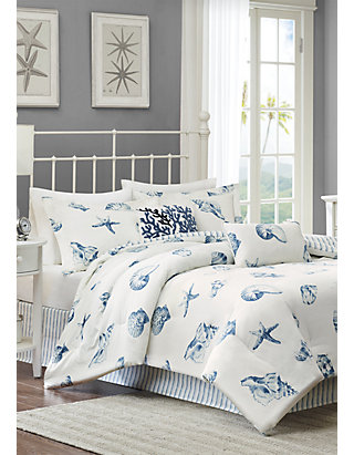 Harbor House Beach Comforter Set, Ocean Bedding Set Twin