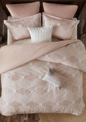 Ellipse Cotton Jacquard Comforter Set