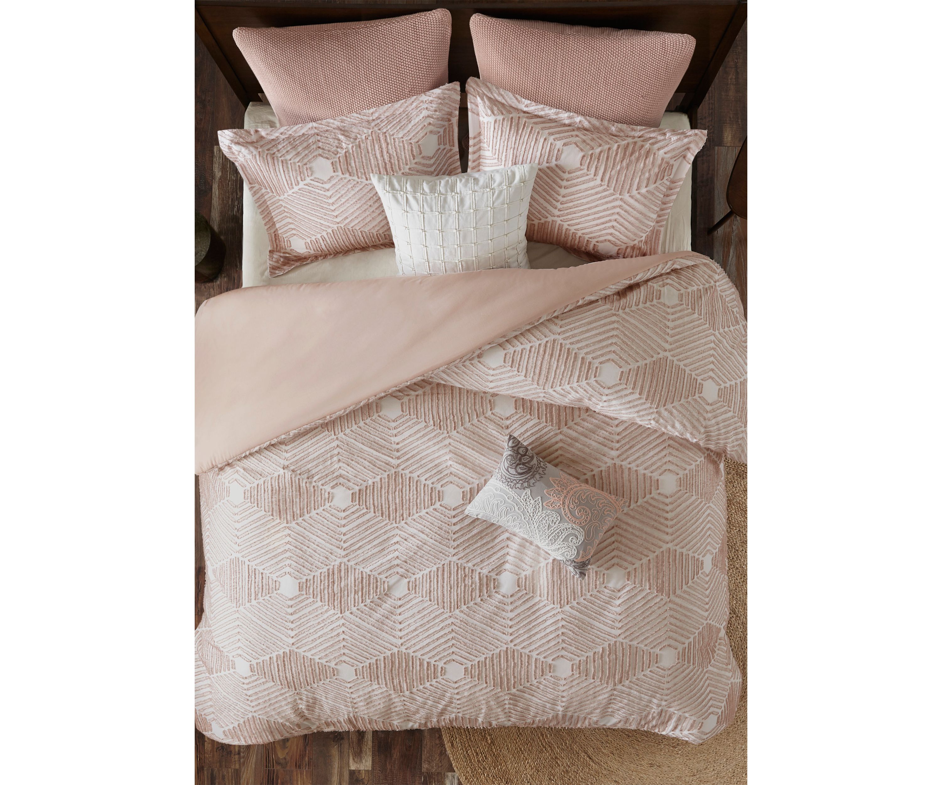 Ellipse Cotton Jacquard Comforter Set