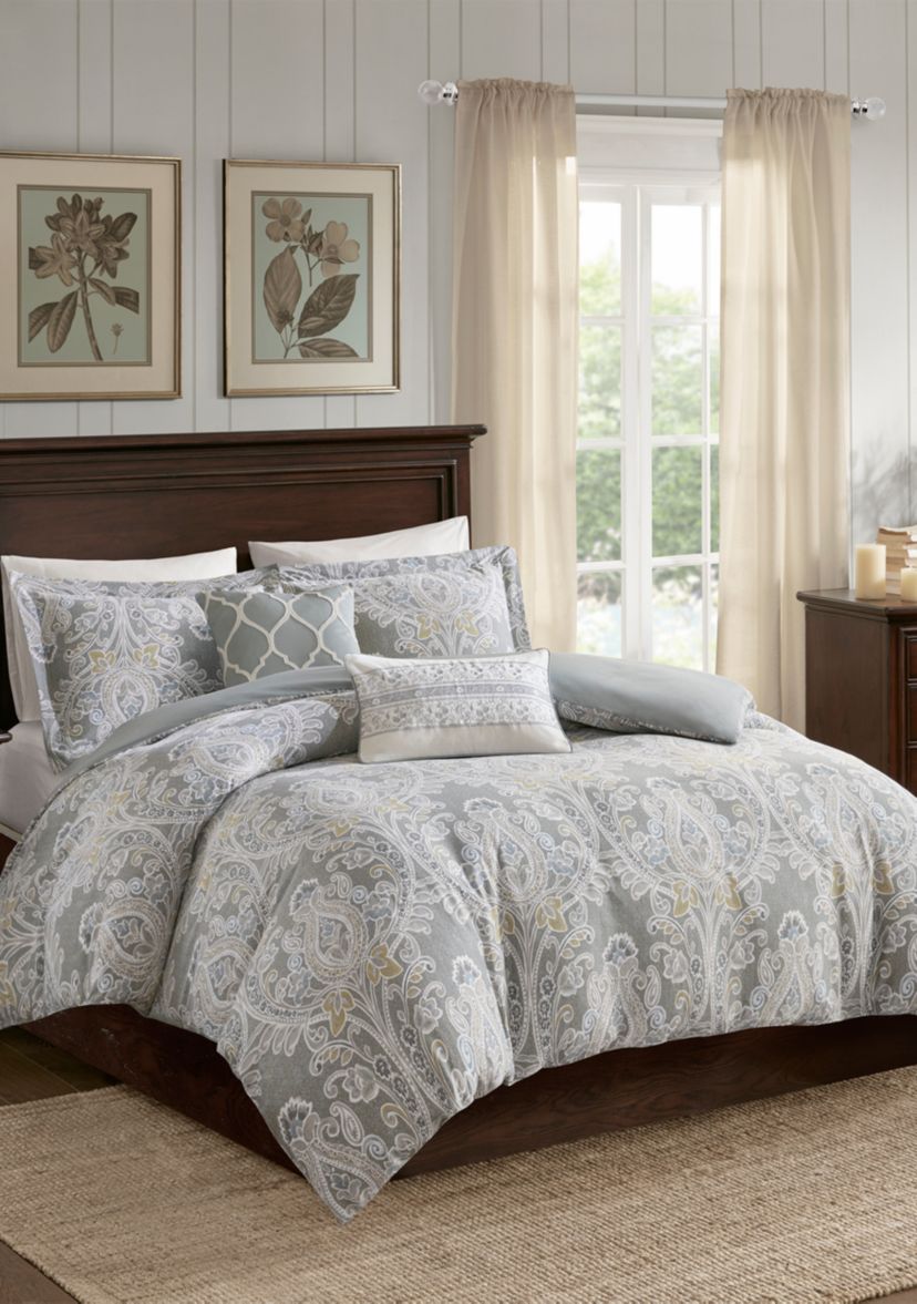 Hallie 5 Piece Cotton Duvet Cover Set
