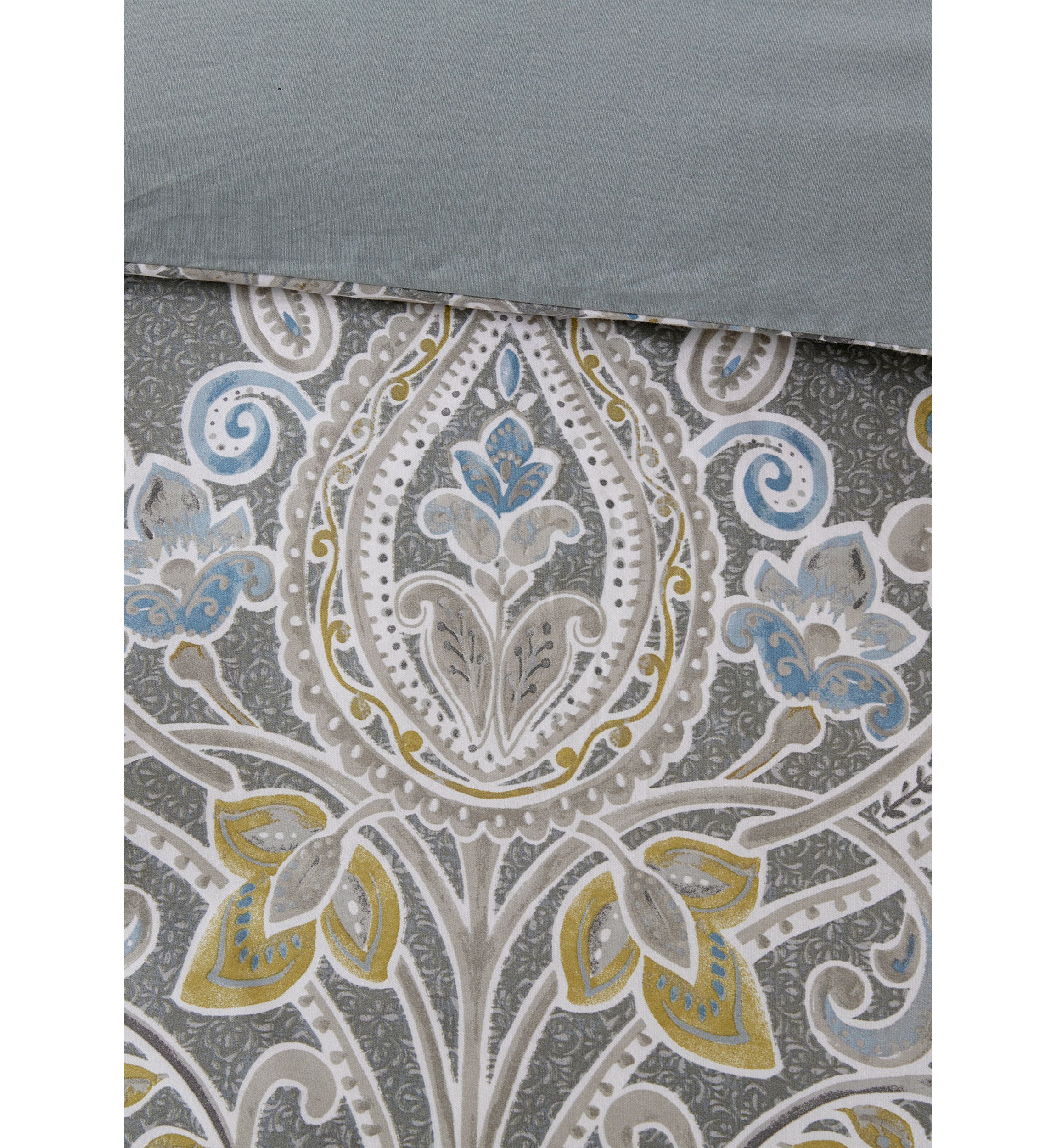 Hallie 5 Piece Cotton Duvet Cover Set