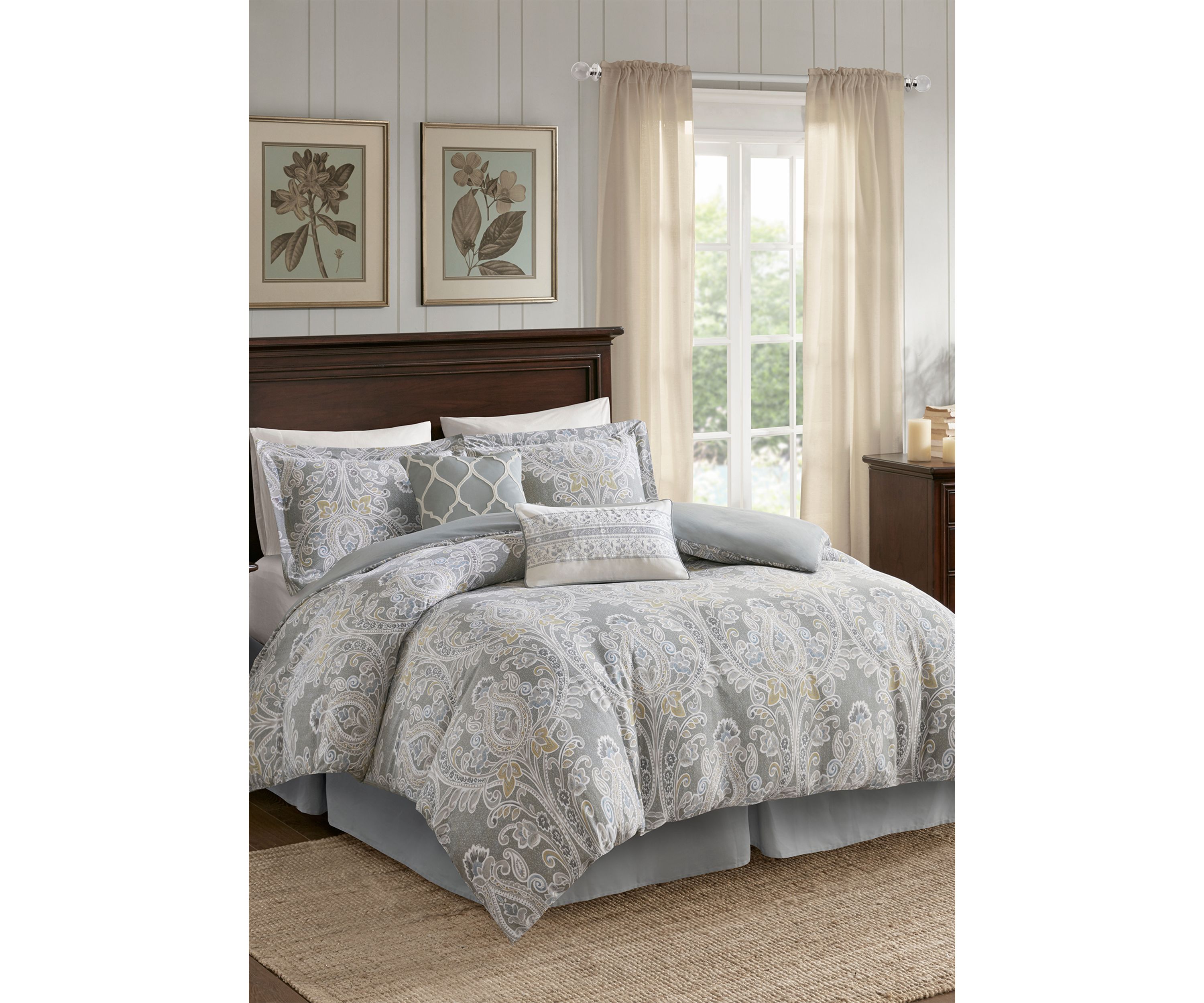 Hallie 6 Piece Cotton Comforter Set