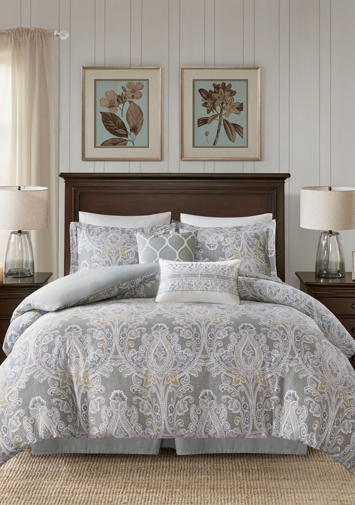 Hallie 6 Piece Cotton Comforter Set
