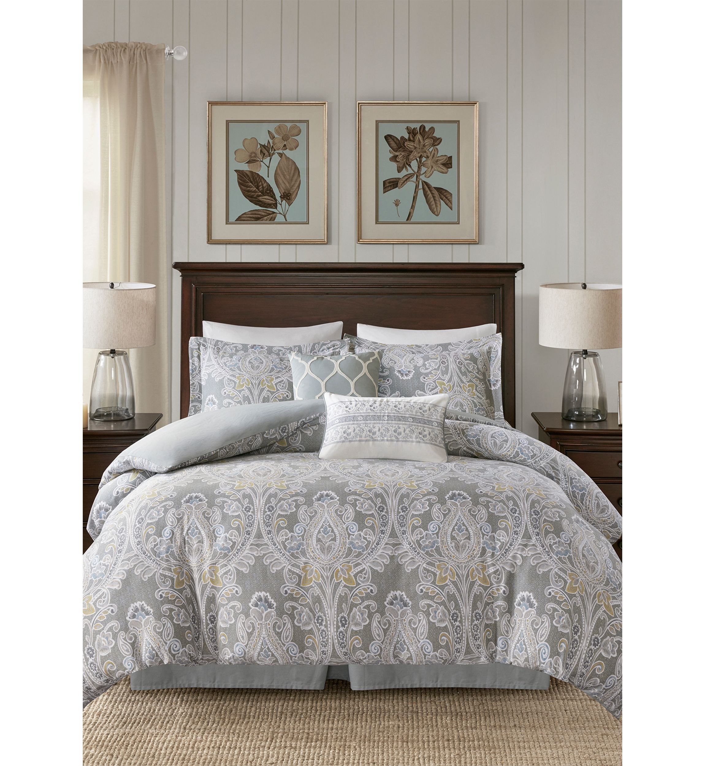 Hallie 6 Piece Cotton Comforter Set