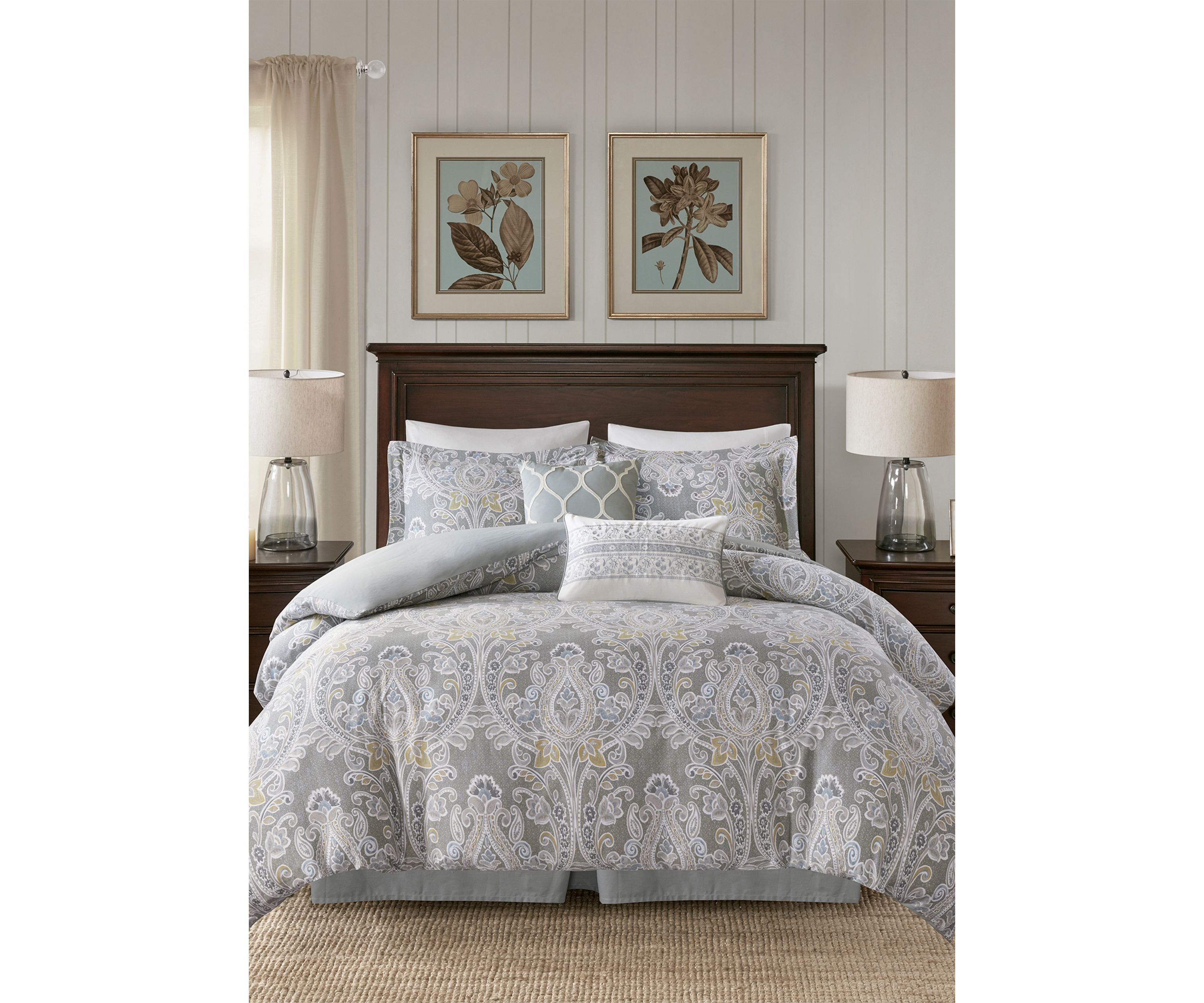 Hallie 6 Piece Cotton Comforter Set