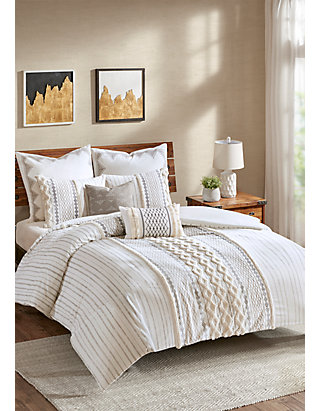 Ink Ivy Imani Cotton Duvet Cover Mini Set Belk