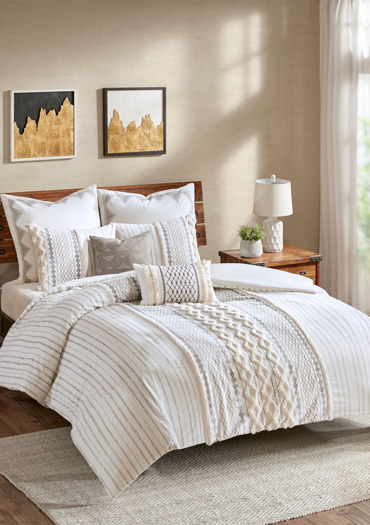 Imani Cotton Duvet Cover Mini Set