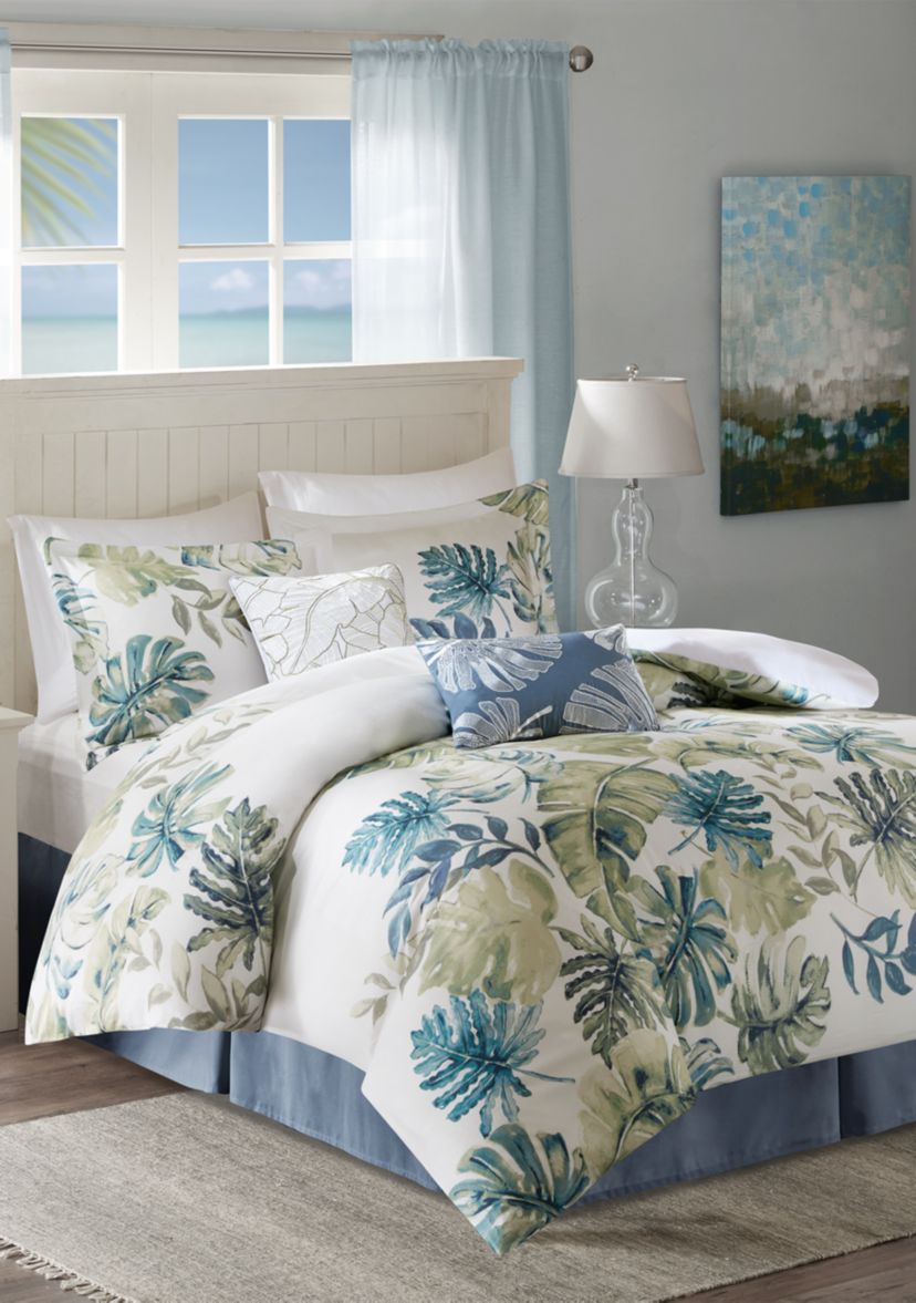 Lorelai Cotton Printed 6 Piece Comforter Set