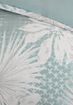 Palm Grove Cotton Printed 5 Piece Duvet Cover Set