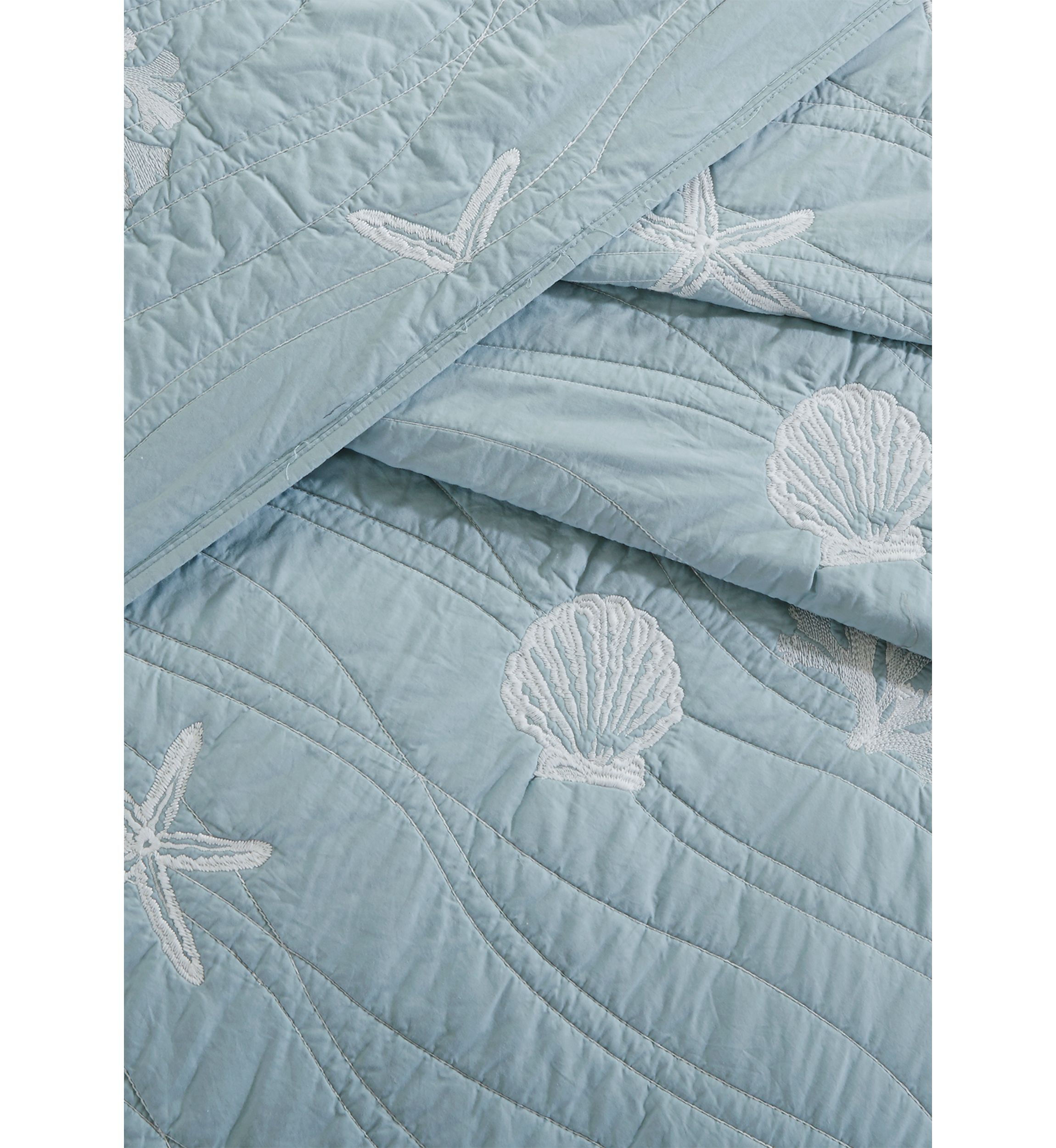 Seaside 4 Piece Coverlet Set