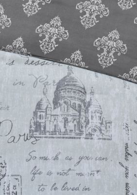 510 Design Marseille 5-Piece Reversible Paris Printed Comforter Set 