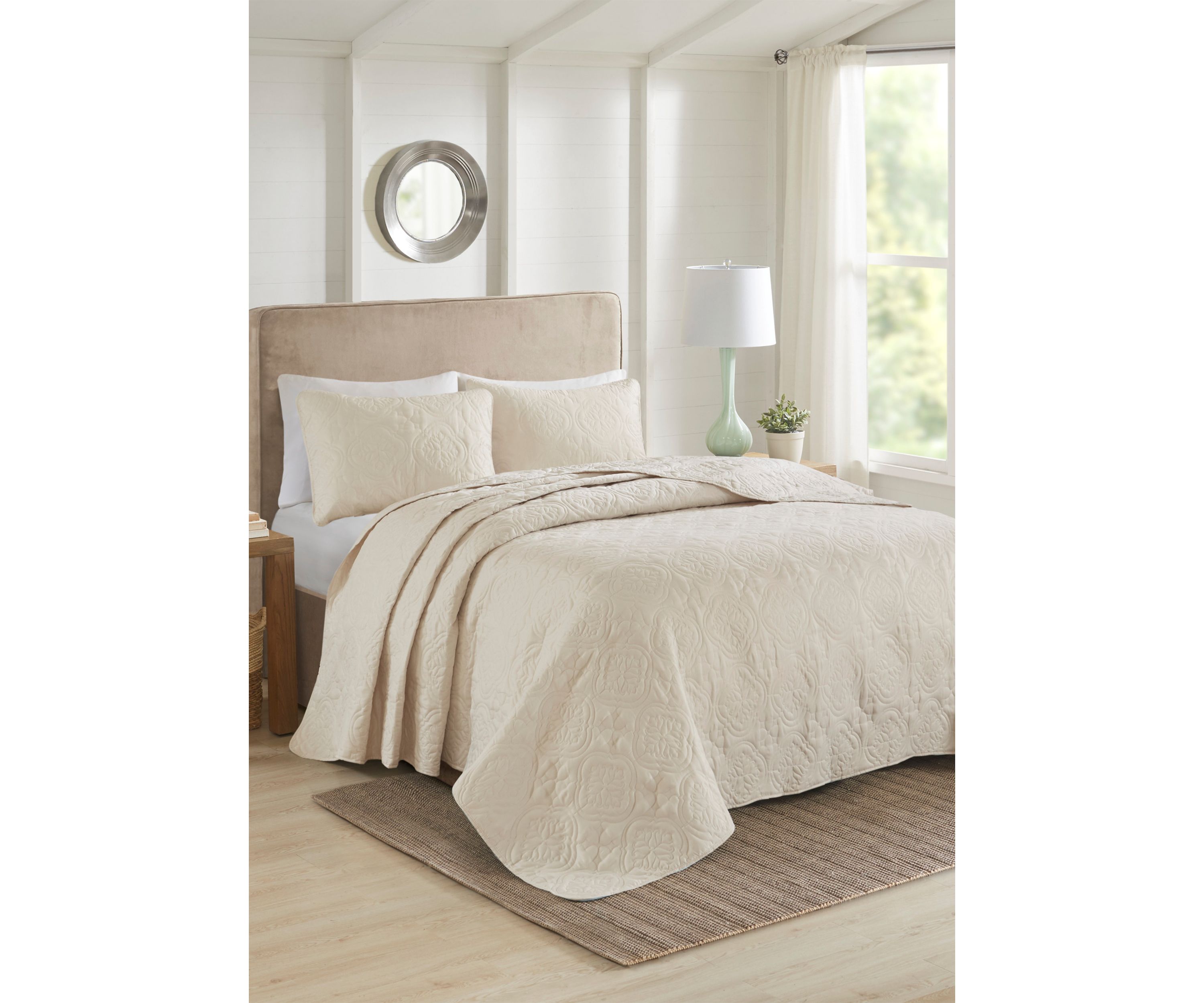 Oakley 3 Piece Reversible Bedspread Set