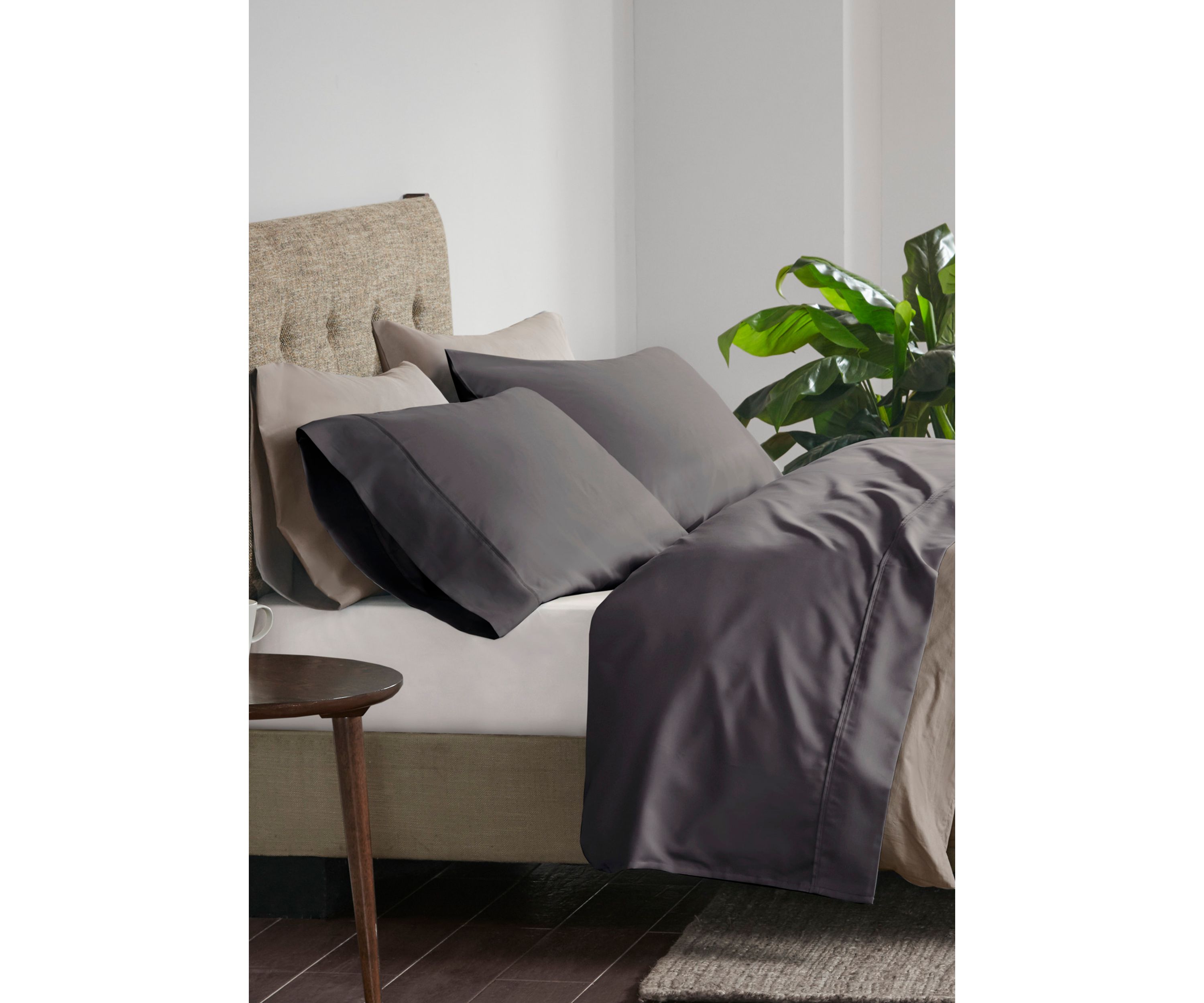 600 Thread Count Cooling Cotton Blend 4 PC Sheet Set