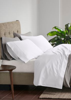 600 Thread Count Cooling Cotton Blend 4 PC Sheet Set