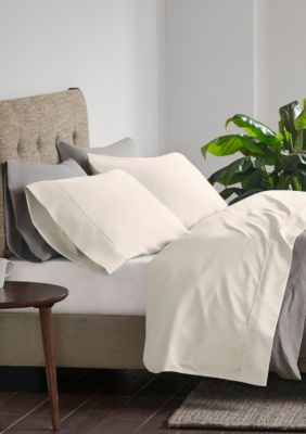600 Thread Count Cooling Cotton Blend 4 PC Sheet Set