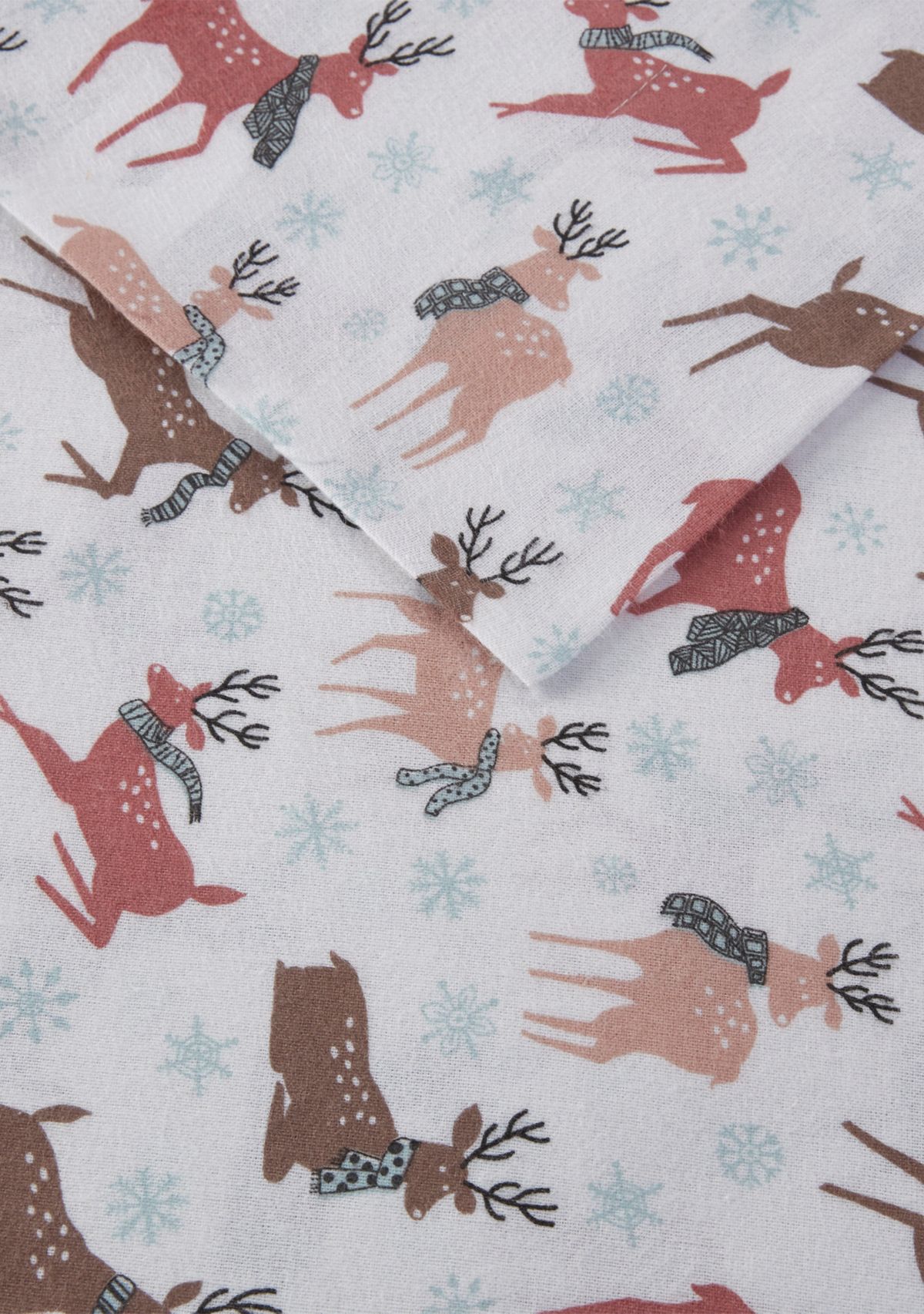 Cozy Flannel 100% Cotton Flannel Printed Sheet Set