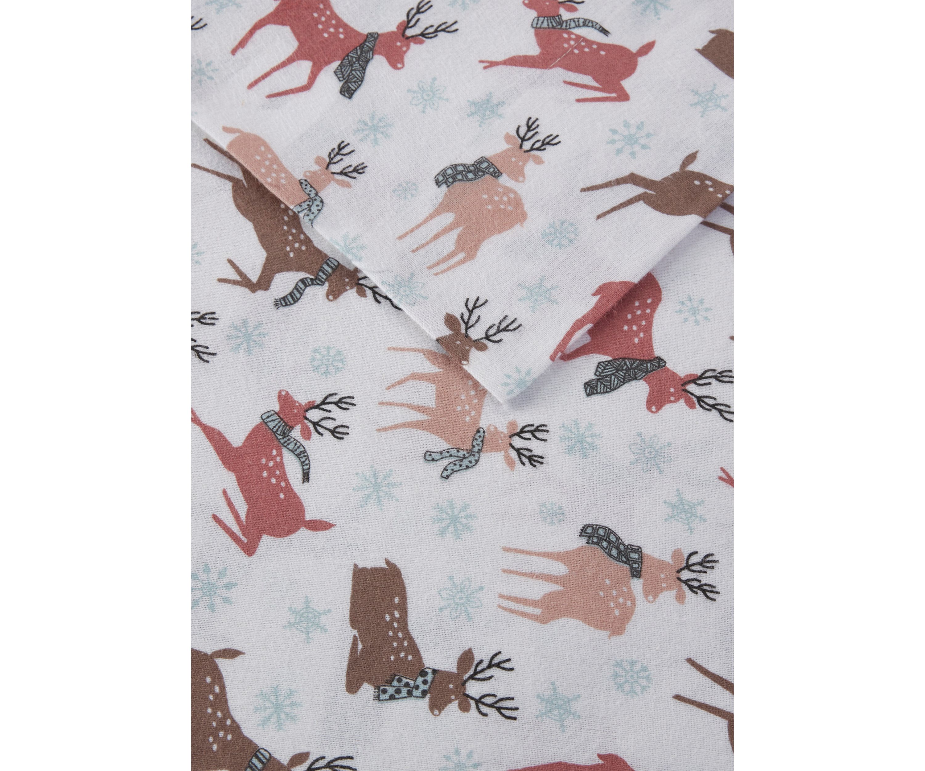 Cozy Flannel 100% Cotton Flannel Printed Sheet Set