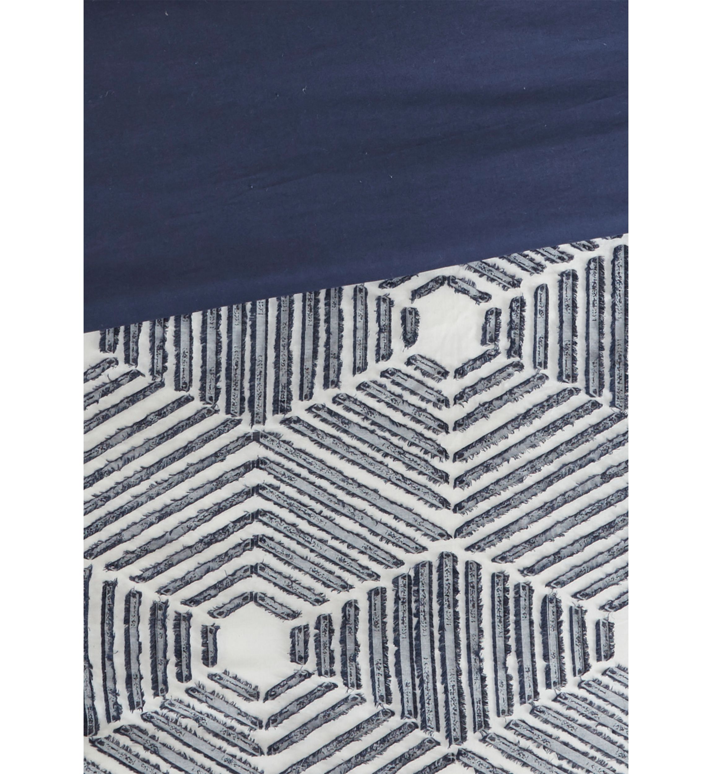 Ellipse Cotton Jacquard Comforter Set