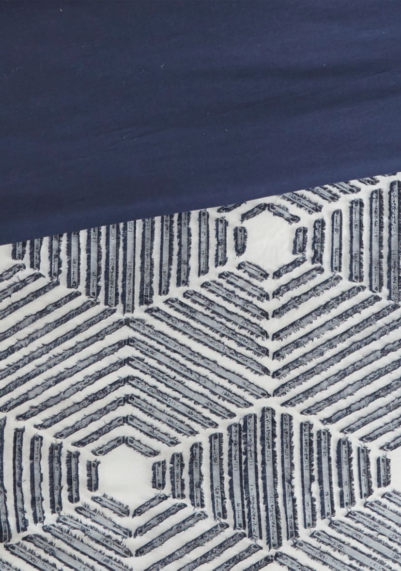 Ellipse Cotton Jacquard Comforter Set