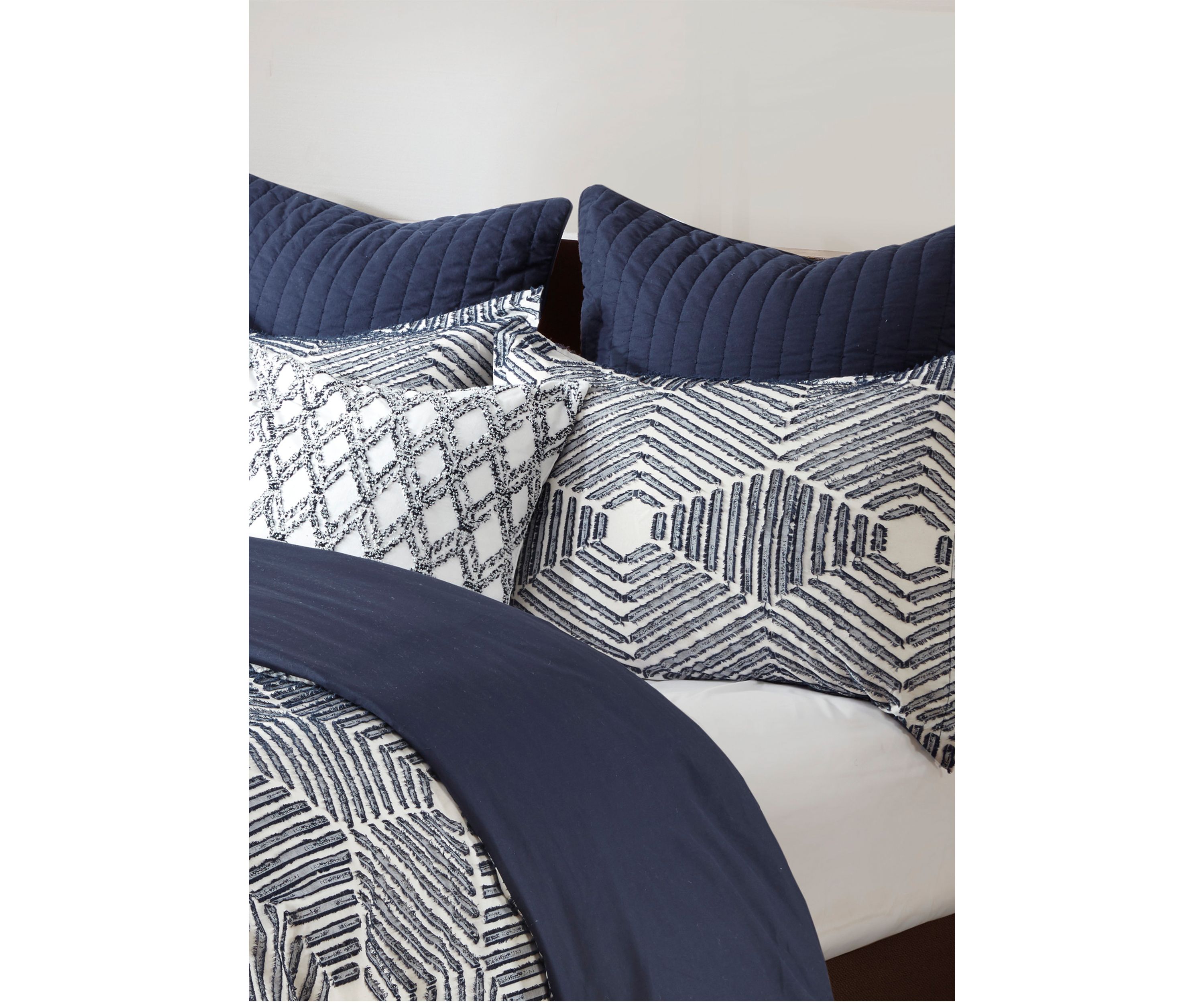 Ellipse Cotton Jacquard Comforter Set