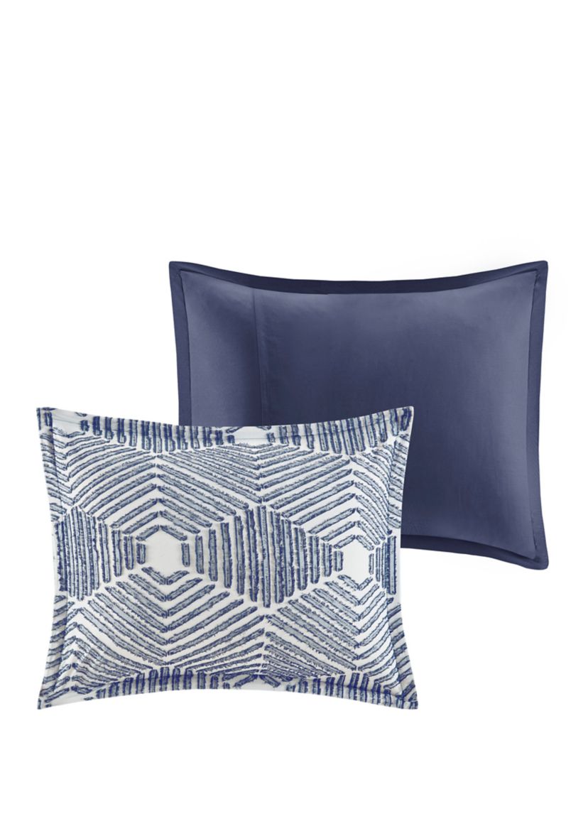 Ellipse Cotton Jacquard Comforter Set
