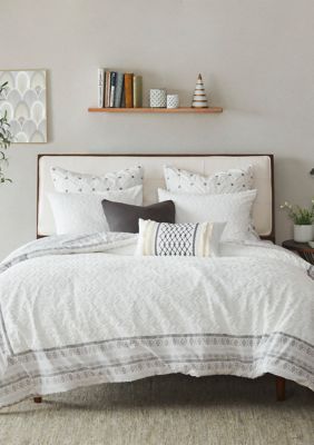 Ink Ivy Mill Valley Reversible Cotton Duvet Cover Set Belk