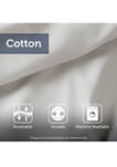  Auden 5 Piece Cotton Jacquard Duvet Cover Set 