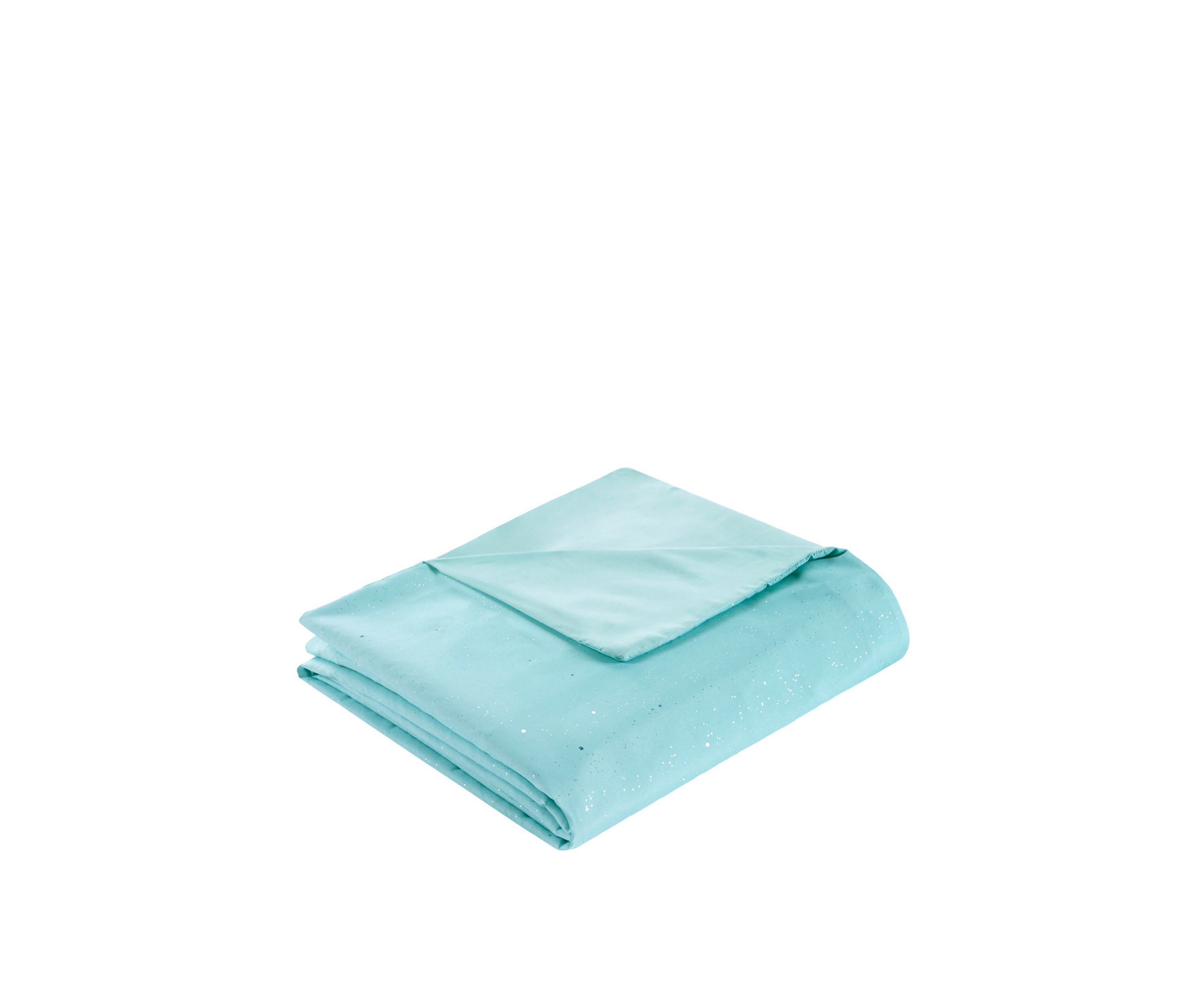 Glimmer Metallic Glitter Printed Reversible Duvet Cover Set  