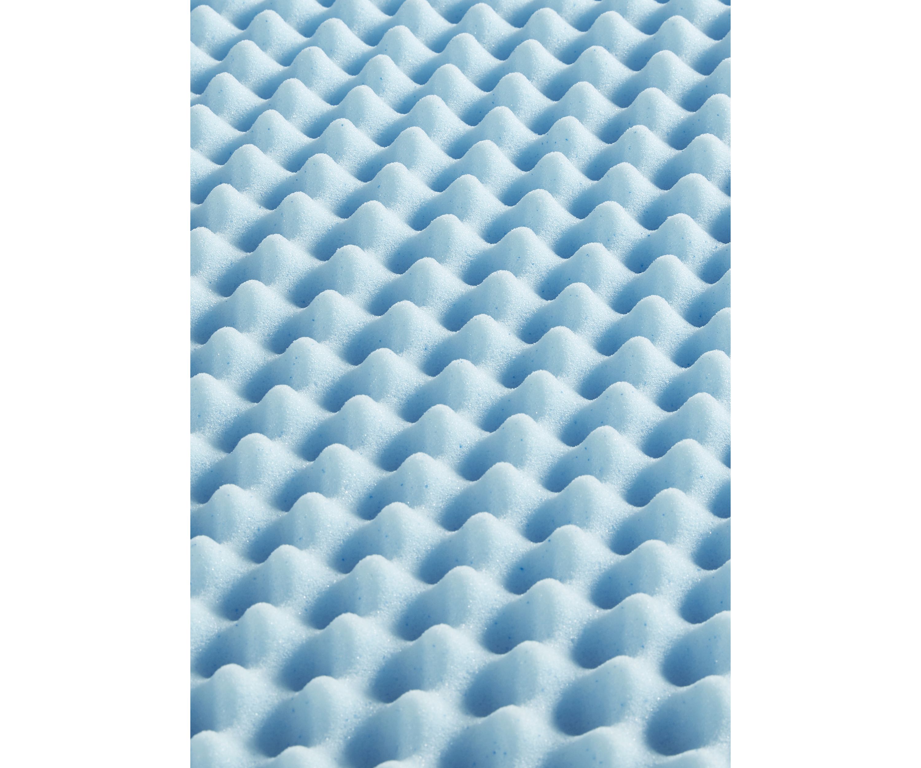 1.5" Gel Memory Foam All Season Reversible Cooling Mattress Topper